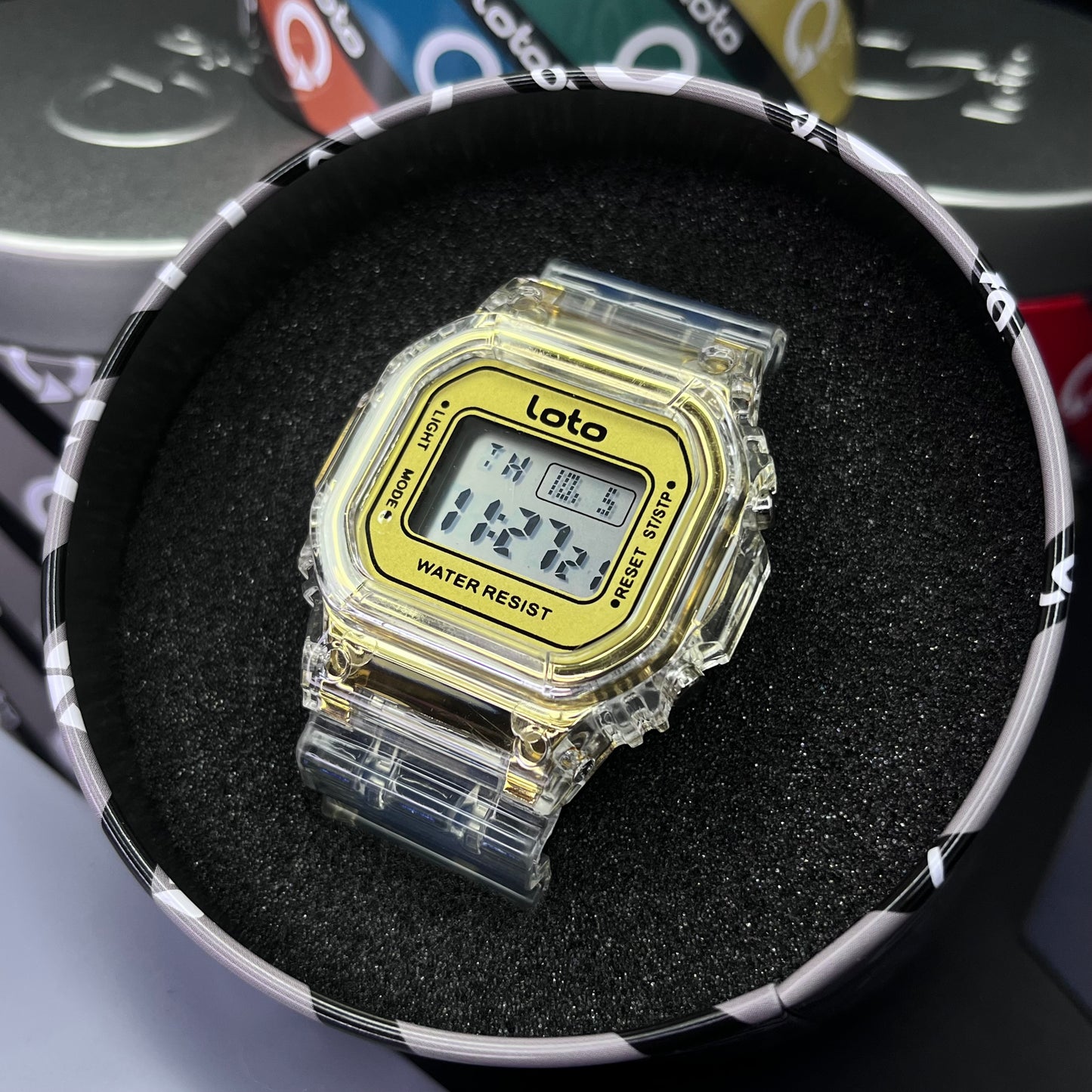 LOTO ORIGINAL X G SHOCK SUMERGIBLE UNISEX REF 2538-BD