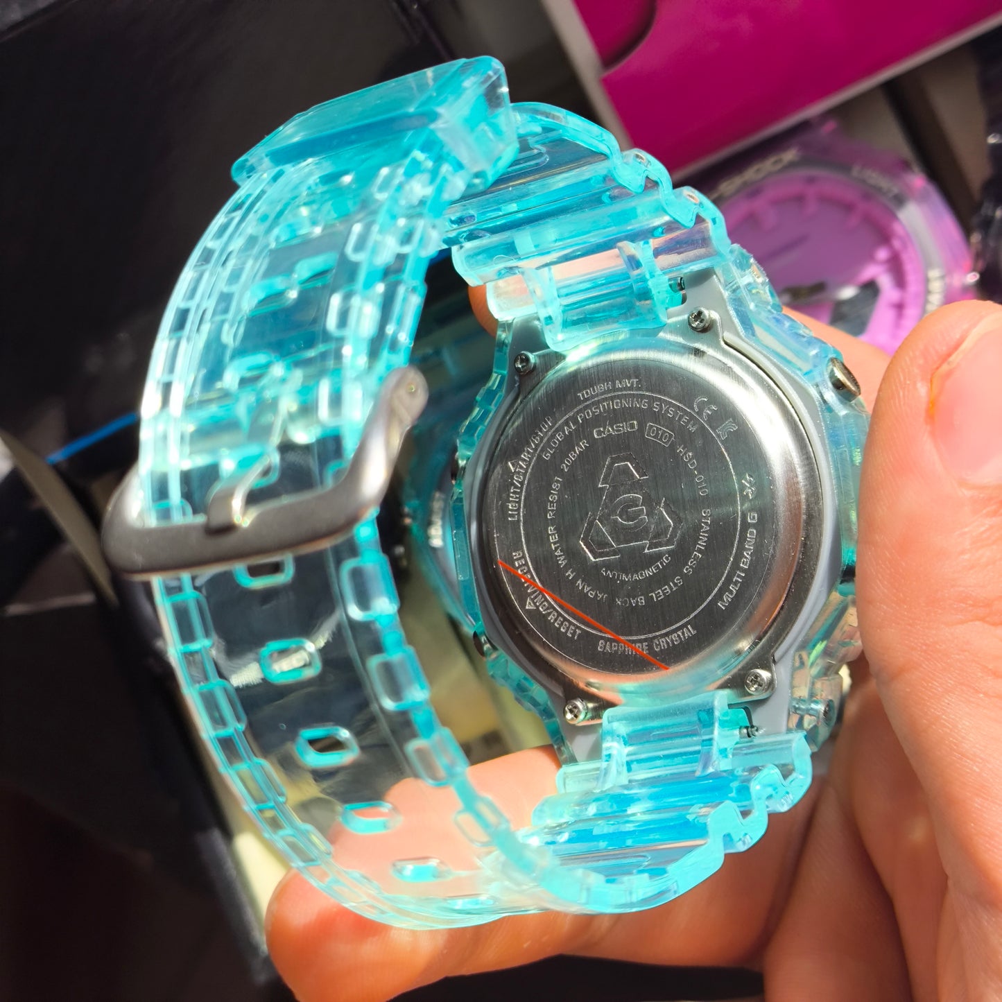 CASIO G-SHOCK PARA HOMBRE REF GA-2100HC-AZULAGM