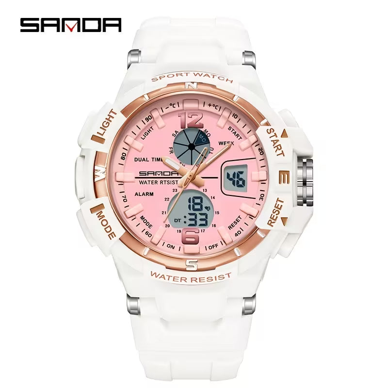 SANDA X CASIO SUBMERGIBLE PARA DAMA REF 3379-BR