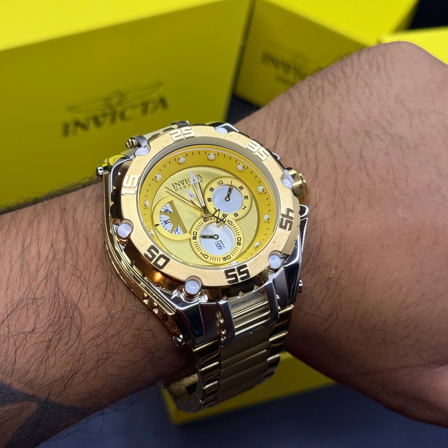 INVICTA BOLT DEUS ACERO PARA HOMBRE REF-D