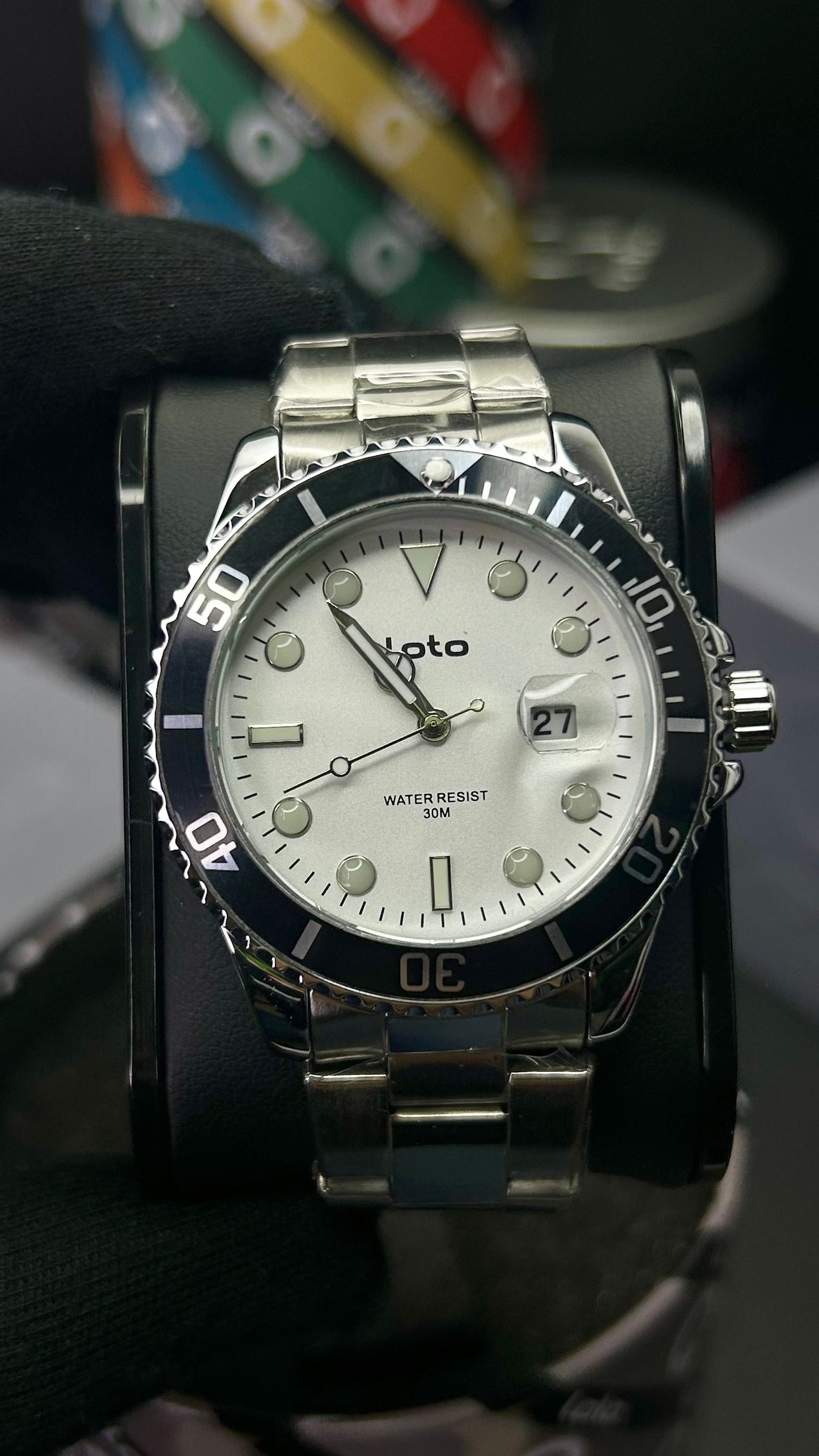 LOTO ORIGINAL X RLX SUMERGIBLE PARA HOMBRE REF SUBMARINE 2526-PB