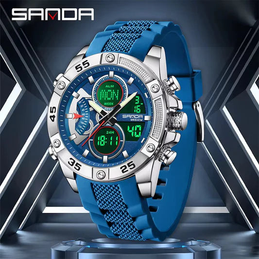 SANDA X CASIO SUBMERGIBLE PARA HOMBRE REF 5104-AP
