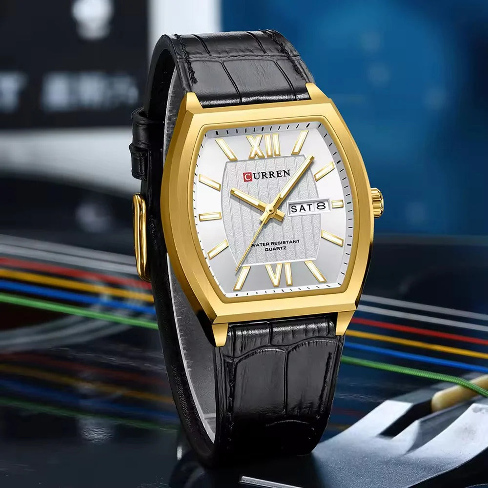 CURREN X CARTIER ORIGINAL PARA HOMBRE REF ROADTER 8478-NDB