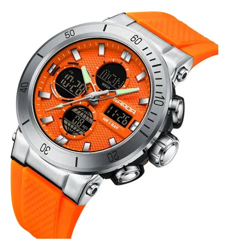 SANDA X CASIO SUBMERGIBLE PARA HOMBRE REF 6191 -N