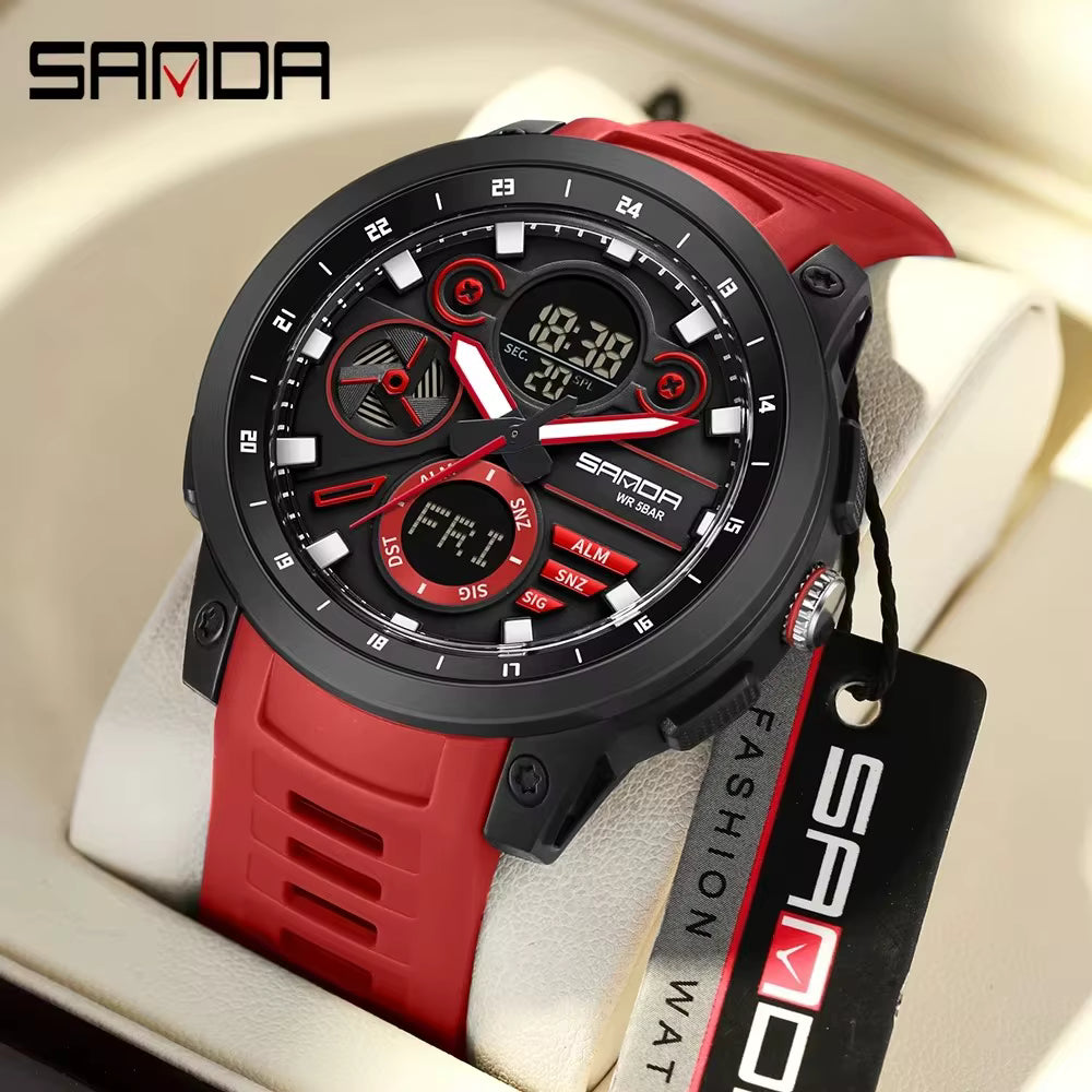 SANDA X CASIO SUBMERGIBLE PARA HOMBRE REF 3379-A