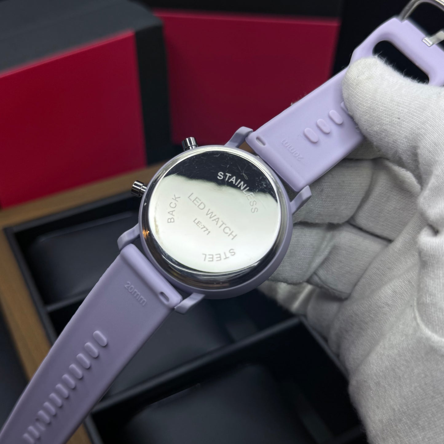 RELOJ DIGITAL ESTILO CUBANO PARA DAMA REF-LN