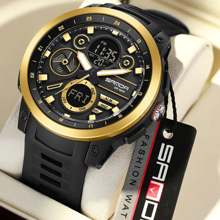 SANDA X CASIO SUBMERGIBLE PARA HOMBRE REF 3379-ND