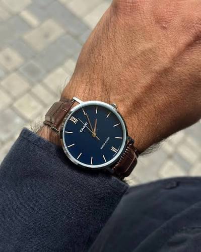 CASIO ORIGINAL PARA HOMBRE REF-MTP-VT01L-2B