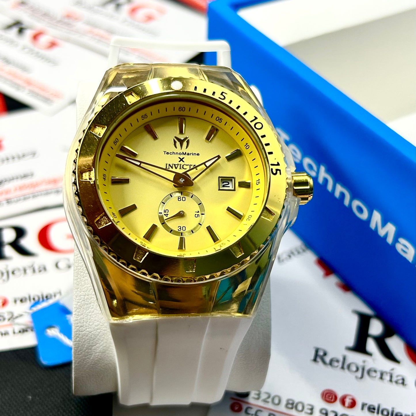 PAREJA INVICTA x TECHNOMARINE  REF-BD