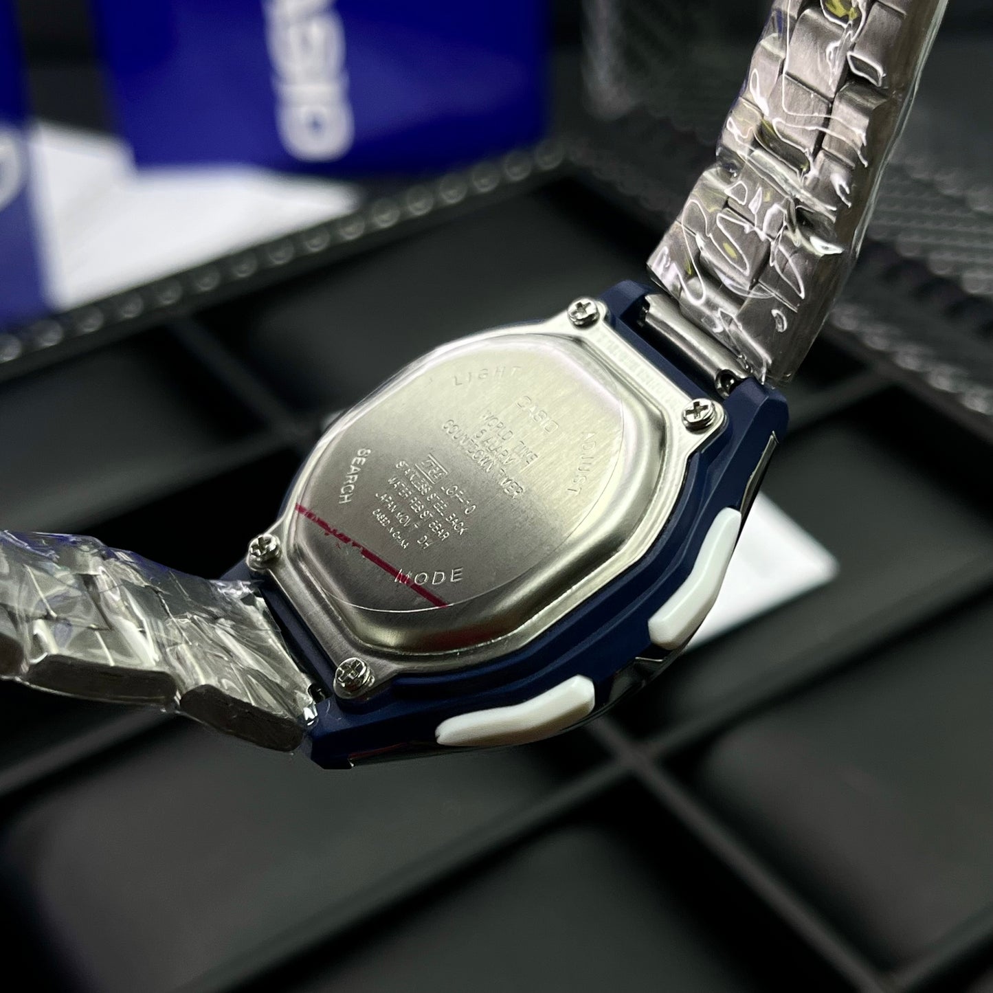 CASIO DOBLE HORA PARA DAMA REF-PA