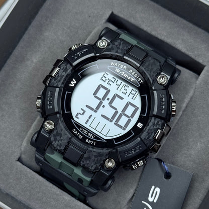 SAINT X G-SHOCK PARA SUMERGIBLE MILITAR HOMBRE REF-6871-VN