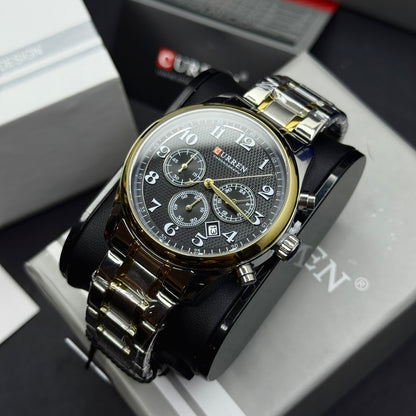 CURREN ORIGINAL FUNCIONAL PARA HOMBRE REF 8466- BN