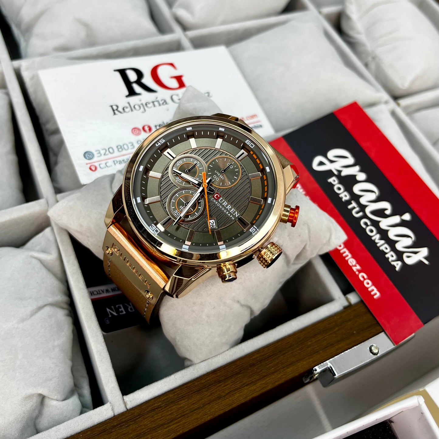 CURREN ORIGINAL PARA HOMBRE REF 8291-CO