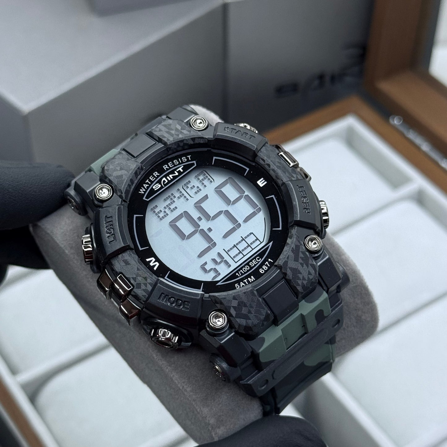 SAINT X G-SHOCK PARA SUMERGIBLE MILITAR HOMBRE REF-6871-VN