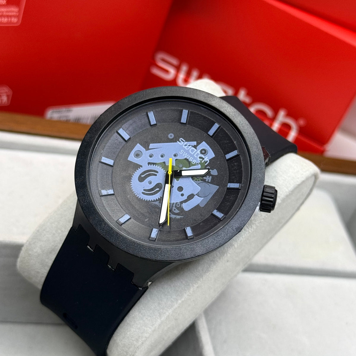 SWATCH UNISEX EDICION DEPORTIVO REF-NEGRO