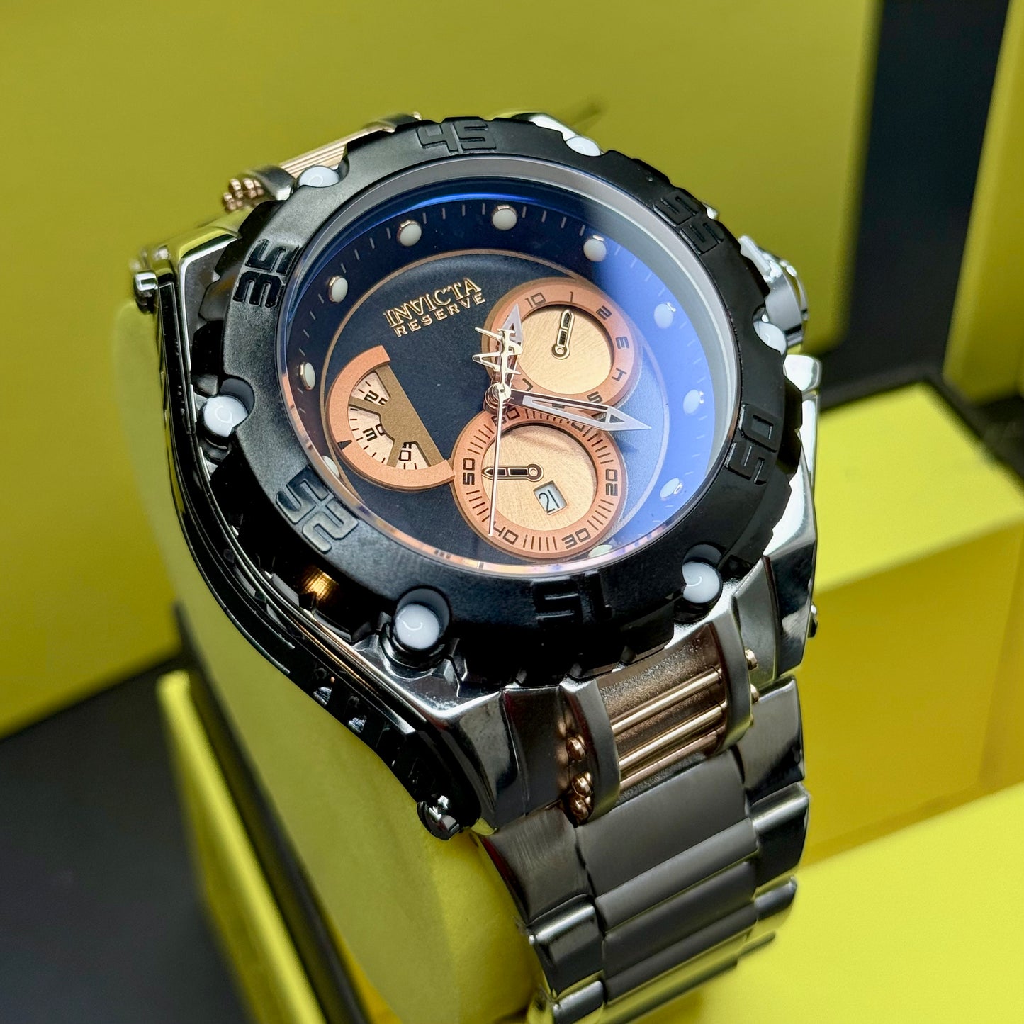 INVICTA BOLT DEUS ACERO PARA HOMBRE REF-POR
