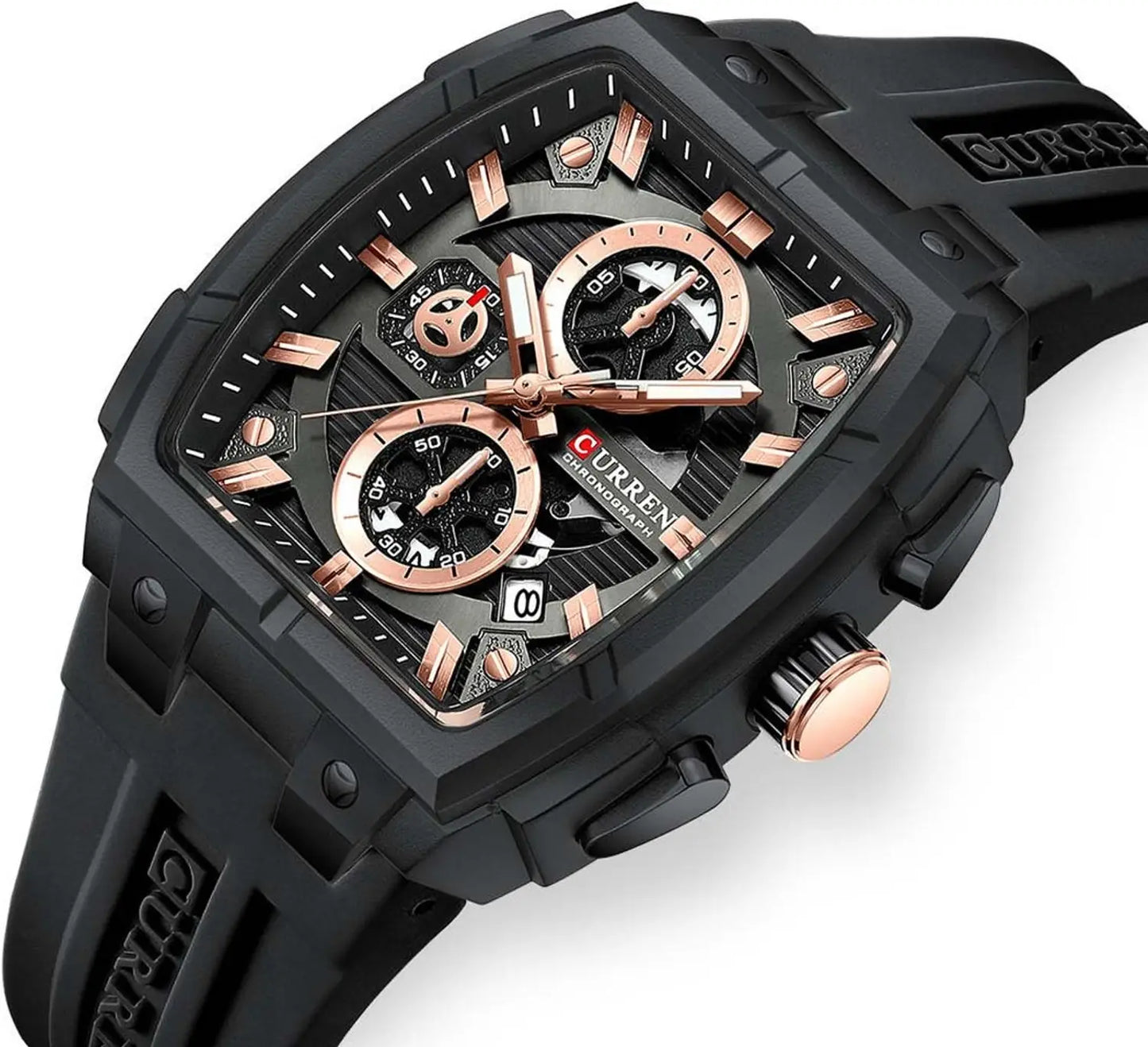 CURREN x GUESS ORIGINAL PARA HOMBRE FUNCIONAL REF 8488 NOR