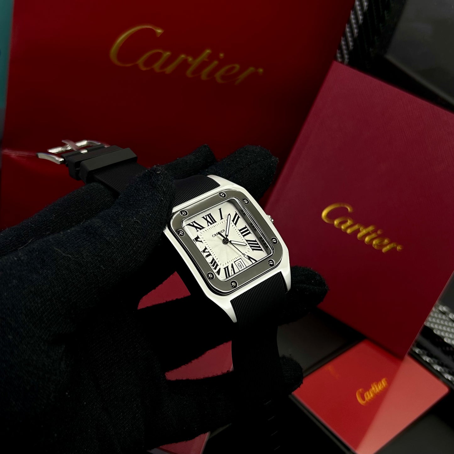 CARTIER DO´SANTOS  HOMBRE  REF-NPB