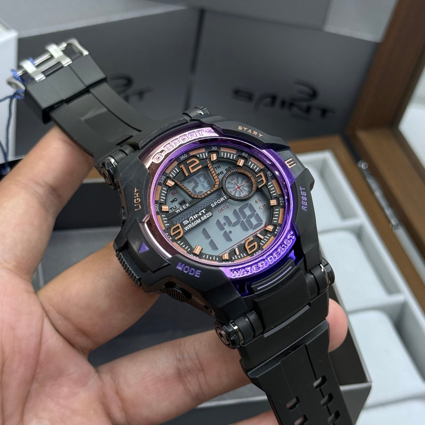 SAINT X G-SHOCK PARA SUMERGIBLE HOMBRE REF-6820-NRM