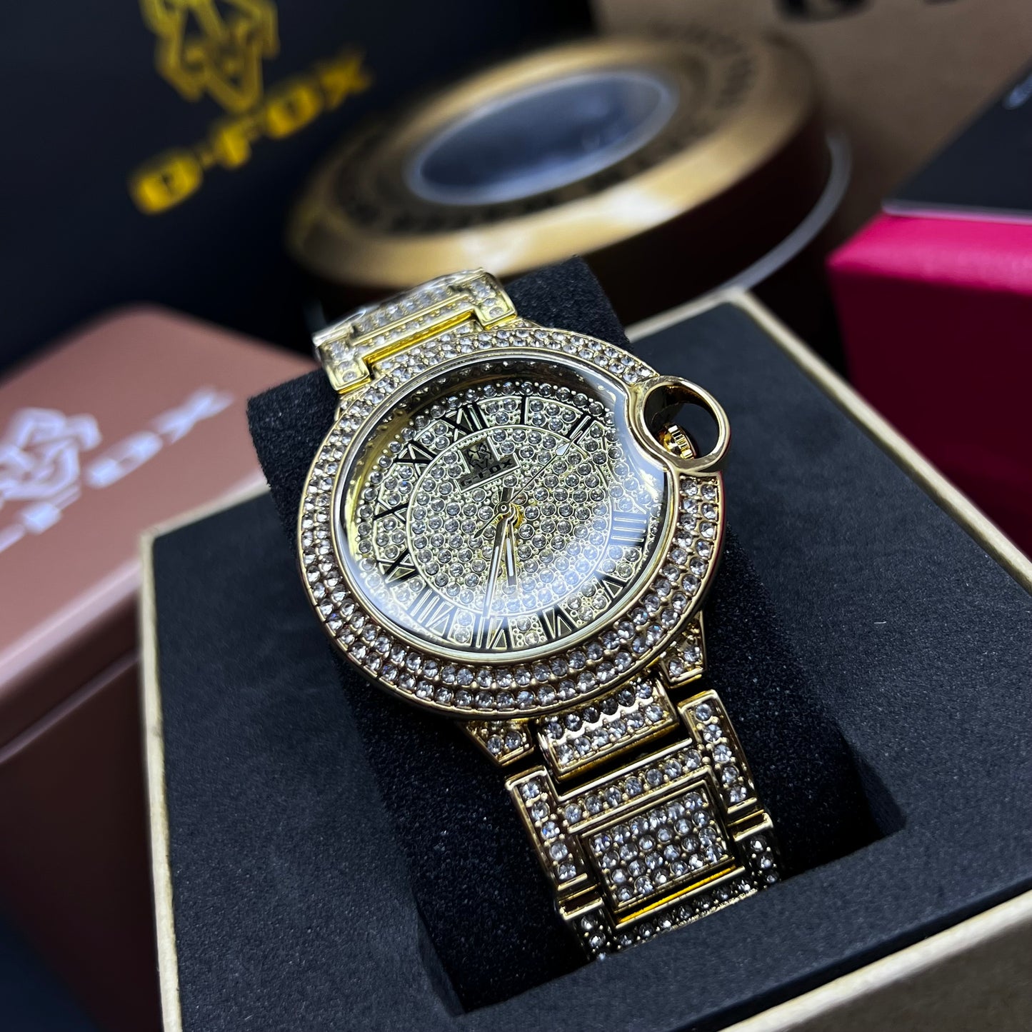 G FOX ORIGINAL x CARTIER PARA HOMBRE SUMERGIBLE  REF-TORBILLON CUBANO-1251-D