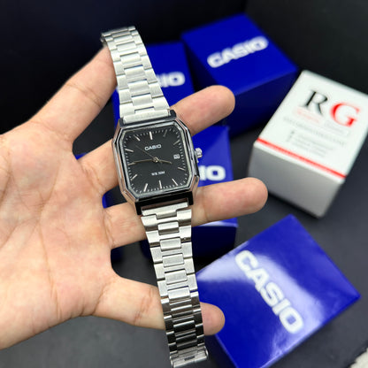 CASIO UNISEX RETRO VINTAGE RECTAGULAR ANALOGO-PN