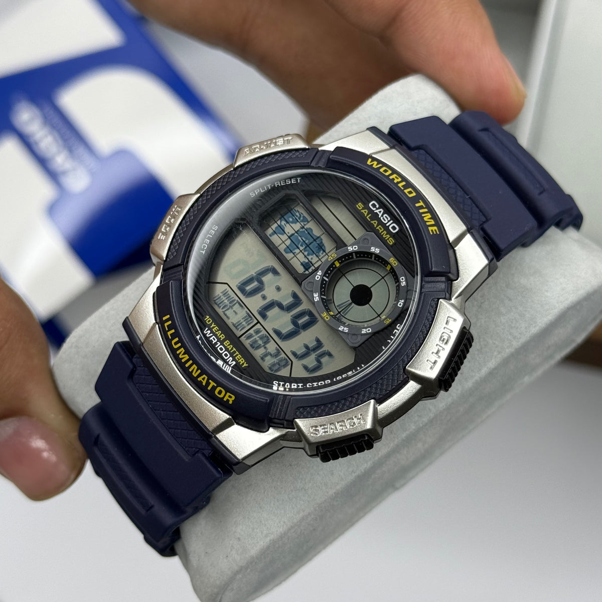 CASIO ORIGINAL PARA HOMBRE REF-AE-1000W-2A