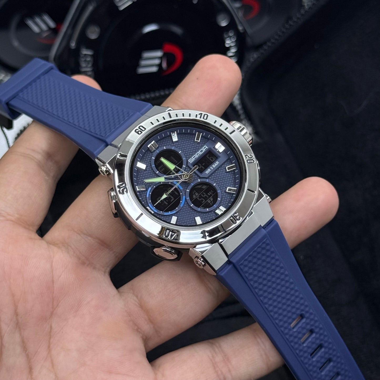 SANDA ORIGINAL DOBLE HORA PARA HOMBRE REF-6191-APA