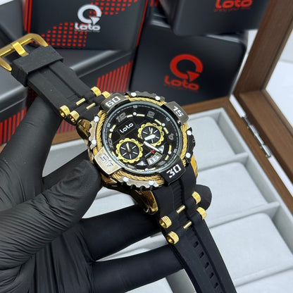 LOTO X INVICTA ORIGINAL  FUNCIONAL SUMERGIBLE PARA HOMBRE REF-2544-ND