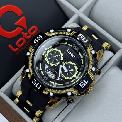 LOTO X INVICTA ORIGINAL  FUNCIONAL SUMERGIBLE PARA HOMBRE REF-2544-ND