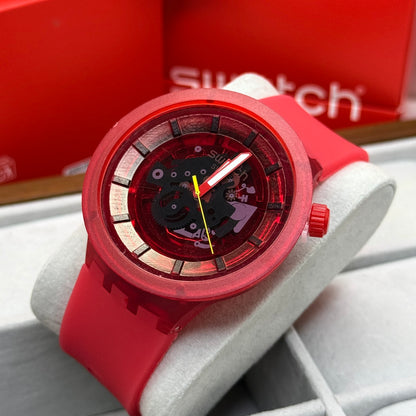 SWATCH UNISEX EDICION DEPORTIVO REF-ROJO