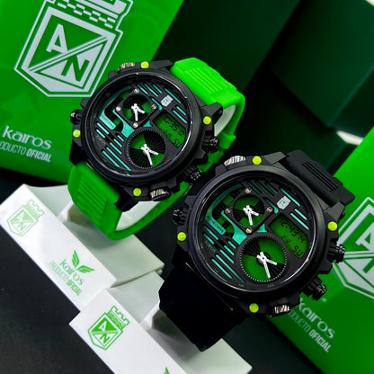 KAIROS ORIGINAL DEL ATLETICO NACIONAL DOBLE PULSO PARA HOMBRE