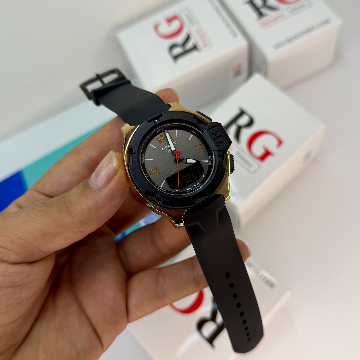 TISSOT DOBLE HORA T-RACE TOUCH  PARA HOMBRE REF-NOR