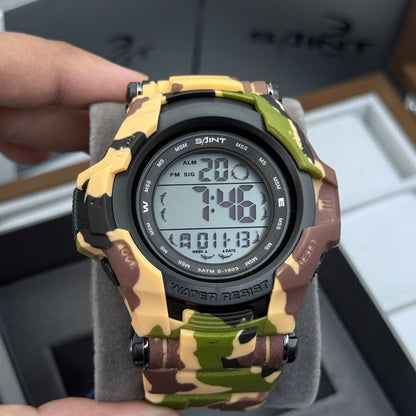 SAINT X G-SHOCK PARA SUMERGIBLE MILITAR HOMBRE REF S-1803-NCV