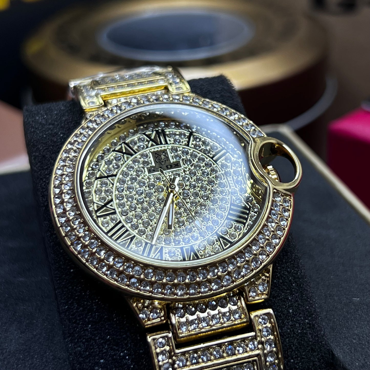 G FOX ORIGINAL x CARTIER PARA HOMBRE SUMERGIBLE  REF-TORBILLON CUBANO-1251-D