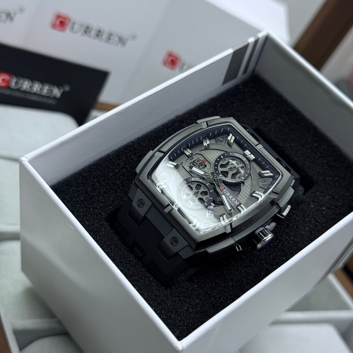 CURREN x GUESS ORIGINAL PARA HOMBRE FUNCIONAL REF 8488 NP