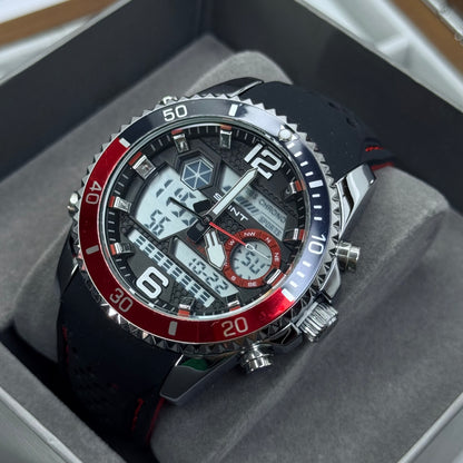 SAINT x RLX ORIGINAL DOBLE HORA PARA HOMBRE REF-6023-NPR