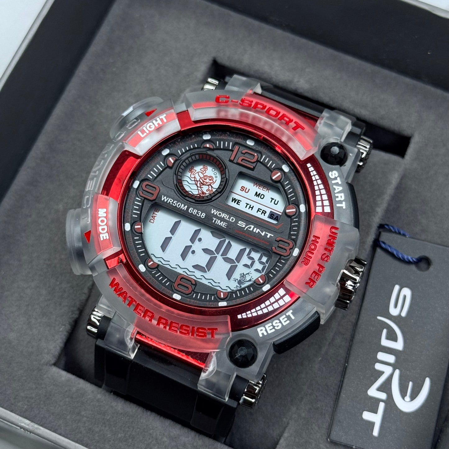 SAINT X G-SHOCK PARA SUMERGIBLE HOMBRE REF 6838- NR