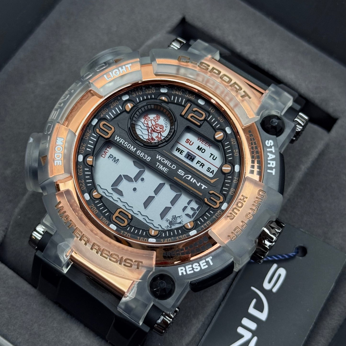 SAINT X G-SHOCK PARA SUMERGIBLE HOMBRE REF 6838-NO