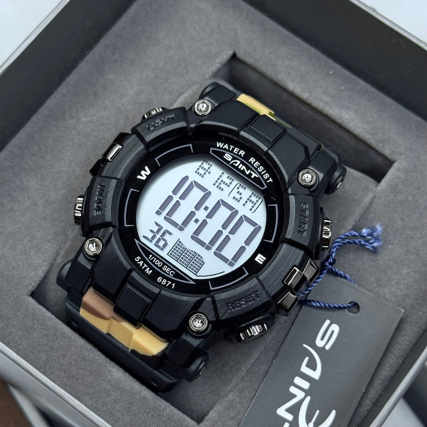 SAINT X G-SHOCK PARA SUMERGIBLE MILITAR HOMBRE REF 6871-CN
