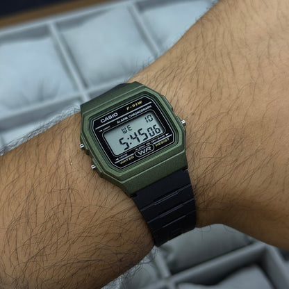 CASIO ORIGINAL PARA HOMBRE REF-F-91WM-3A