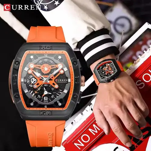 CURREN x RICHARD MILLER ORIGINAL PARA HOMBRE FUNCIONAL REF 8443-N