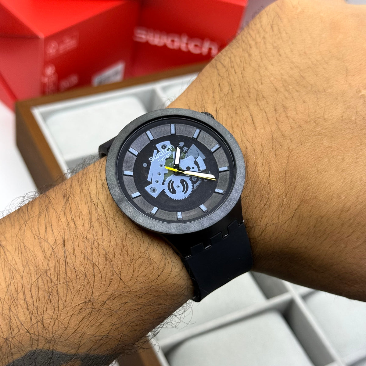 SWATCH UNISEX EDICION DEPORTIVO REF-NEGRO
