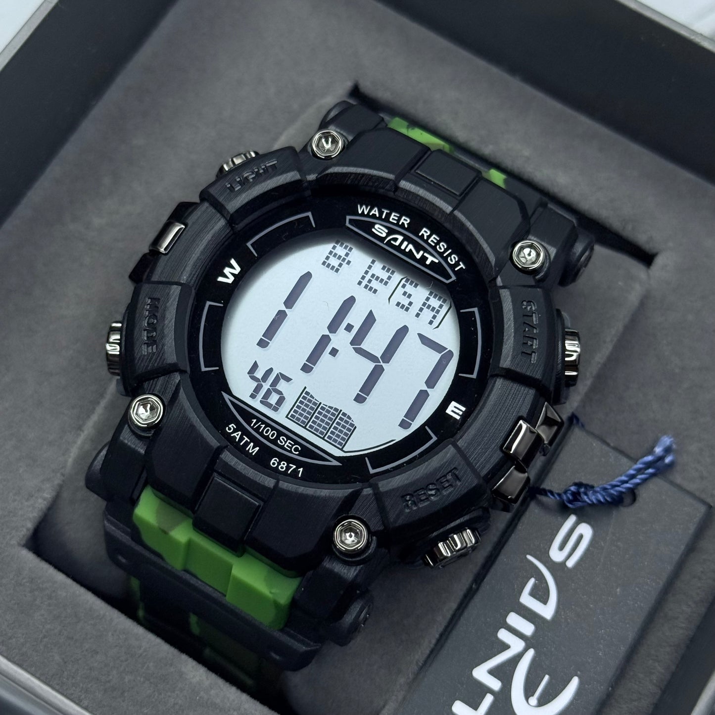 SAINT X G-SHOCK PARA SUMERGIBLE MILITAR HOMBRE REF 6871- VN