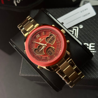 NAVIFORCE DOBLE HORA ORIGINAL PARA DAMA REF NF5045-OROR