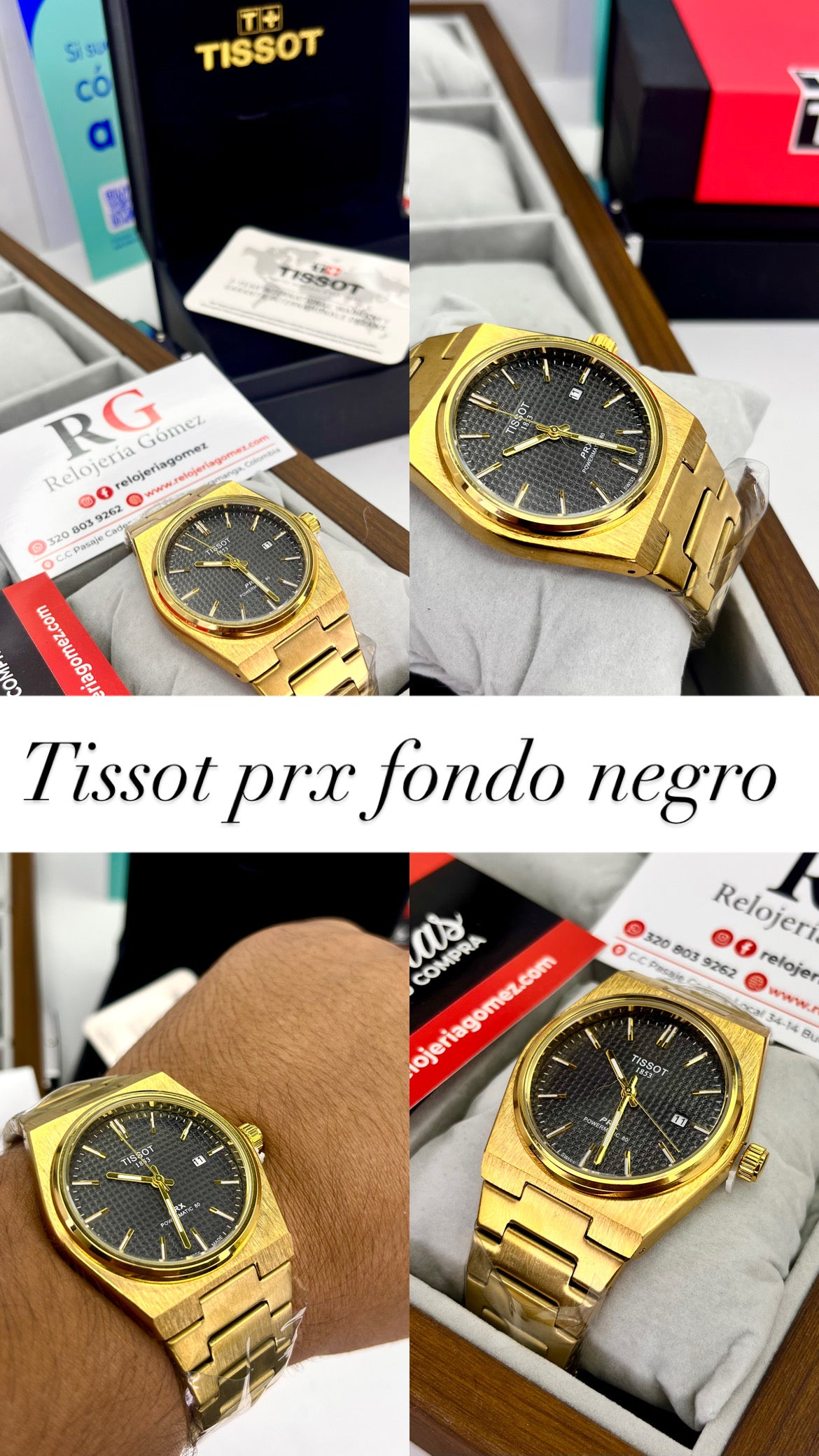TISSOT PRX METALICO PARA HOMBRE REF-DNGK