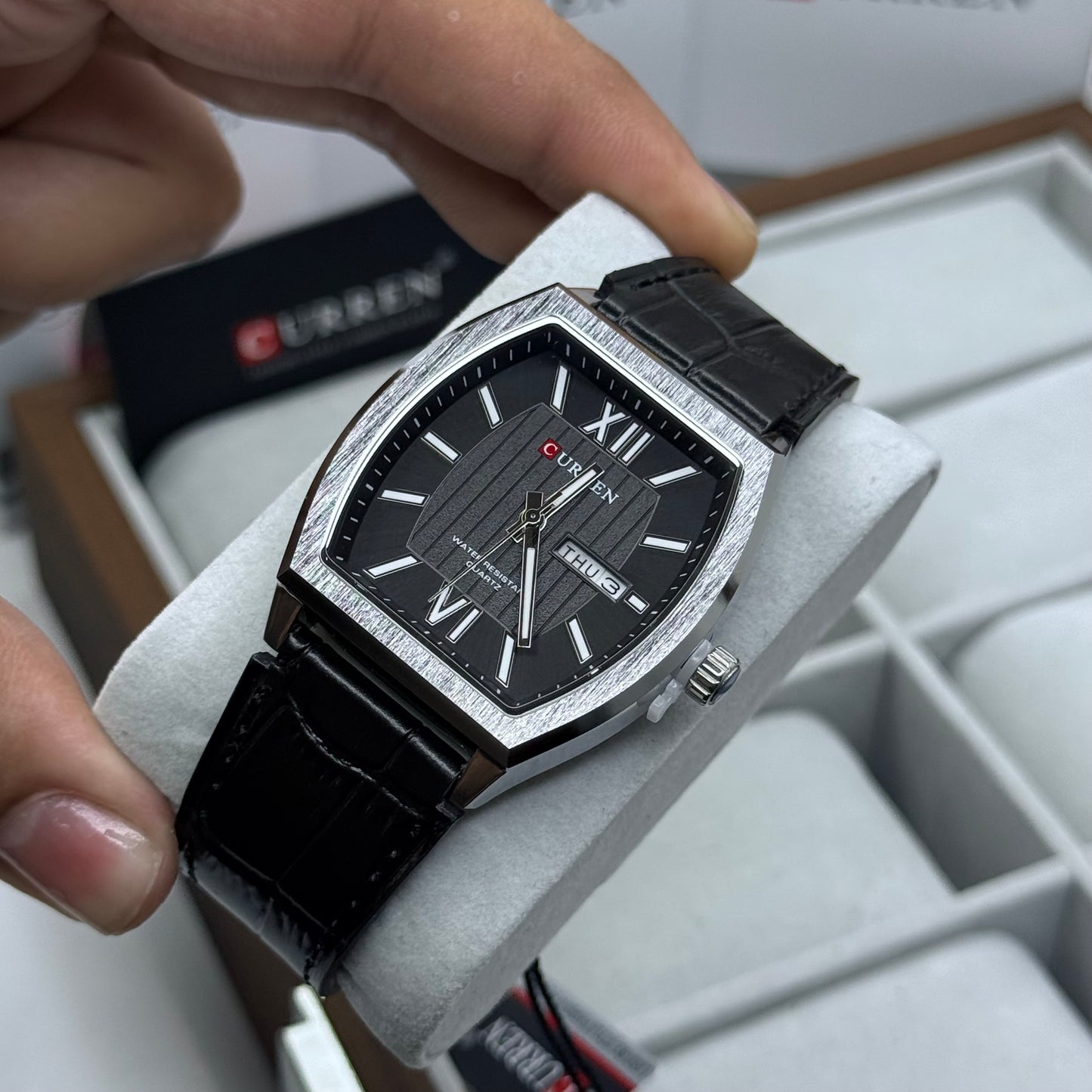 CURREN X CARTIER ORIGINAL PARA HOMBRE REF ROADTER 8478-NPN