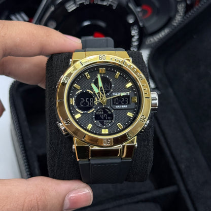 SANDA ORIGINAL DOBLE HORA PARA HOMBRE REF-6191-NDN