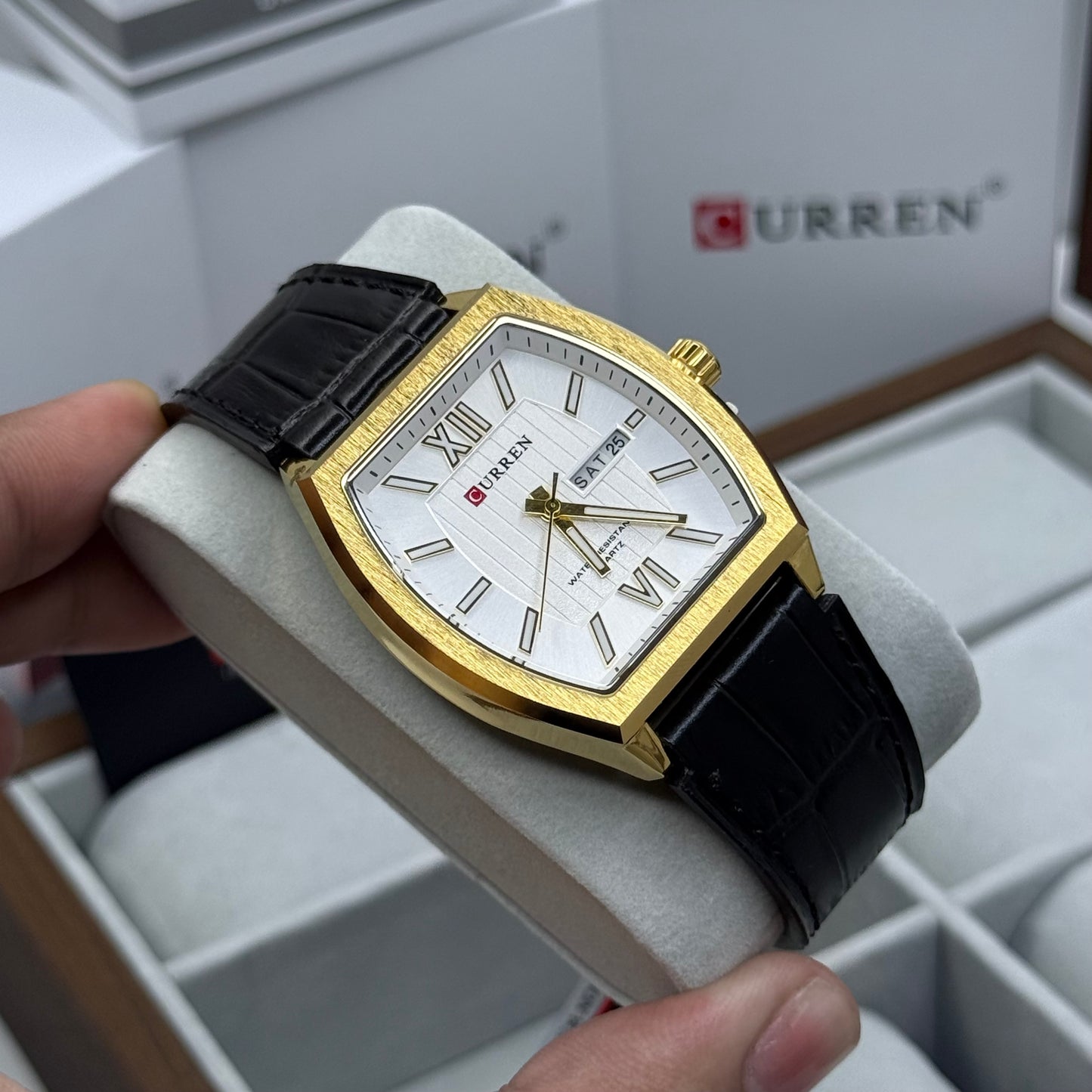 CURREN X CARTIER ORIGINAL PARA HOMBRE REF ROADTER 8478-NDB