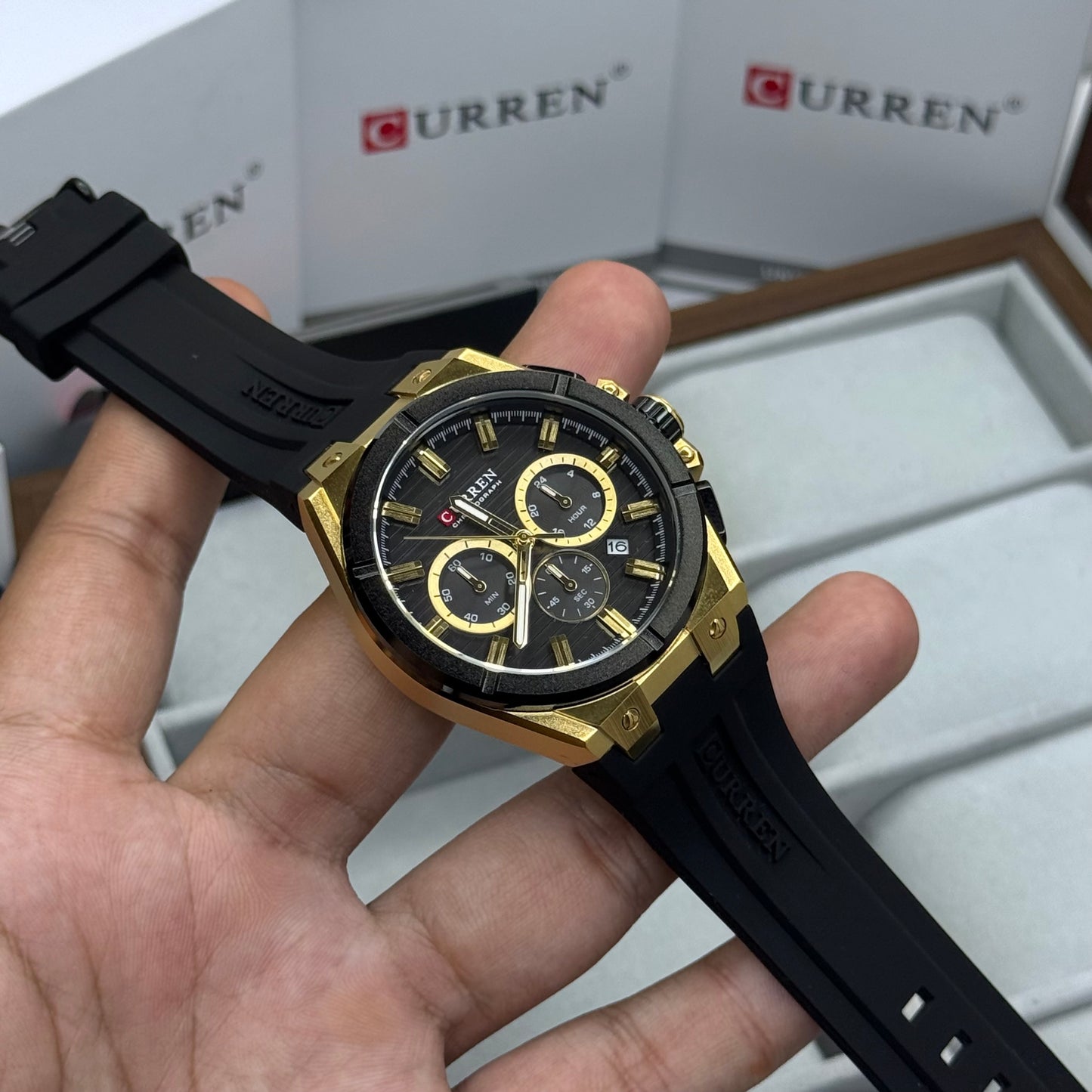CURREN ORIGINAL PARA HOMBRE FUNCIONAL REF 8487 NDN