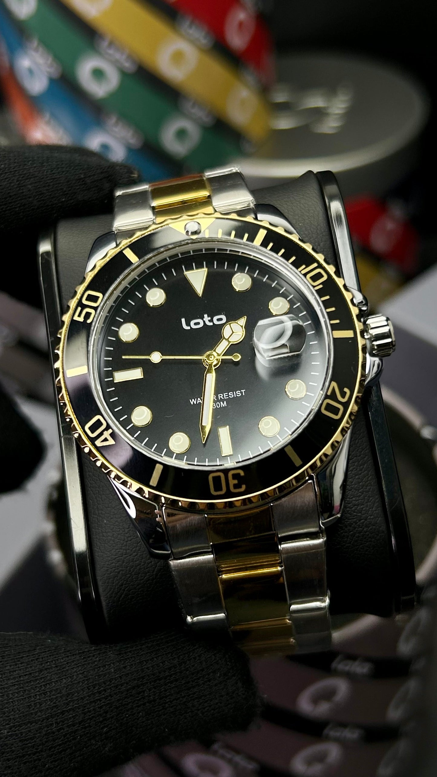 LOTO ORIGINAL X RLX SUMERGIBLE PARA HOMBRE REF SUBMARINE 2526-BN